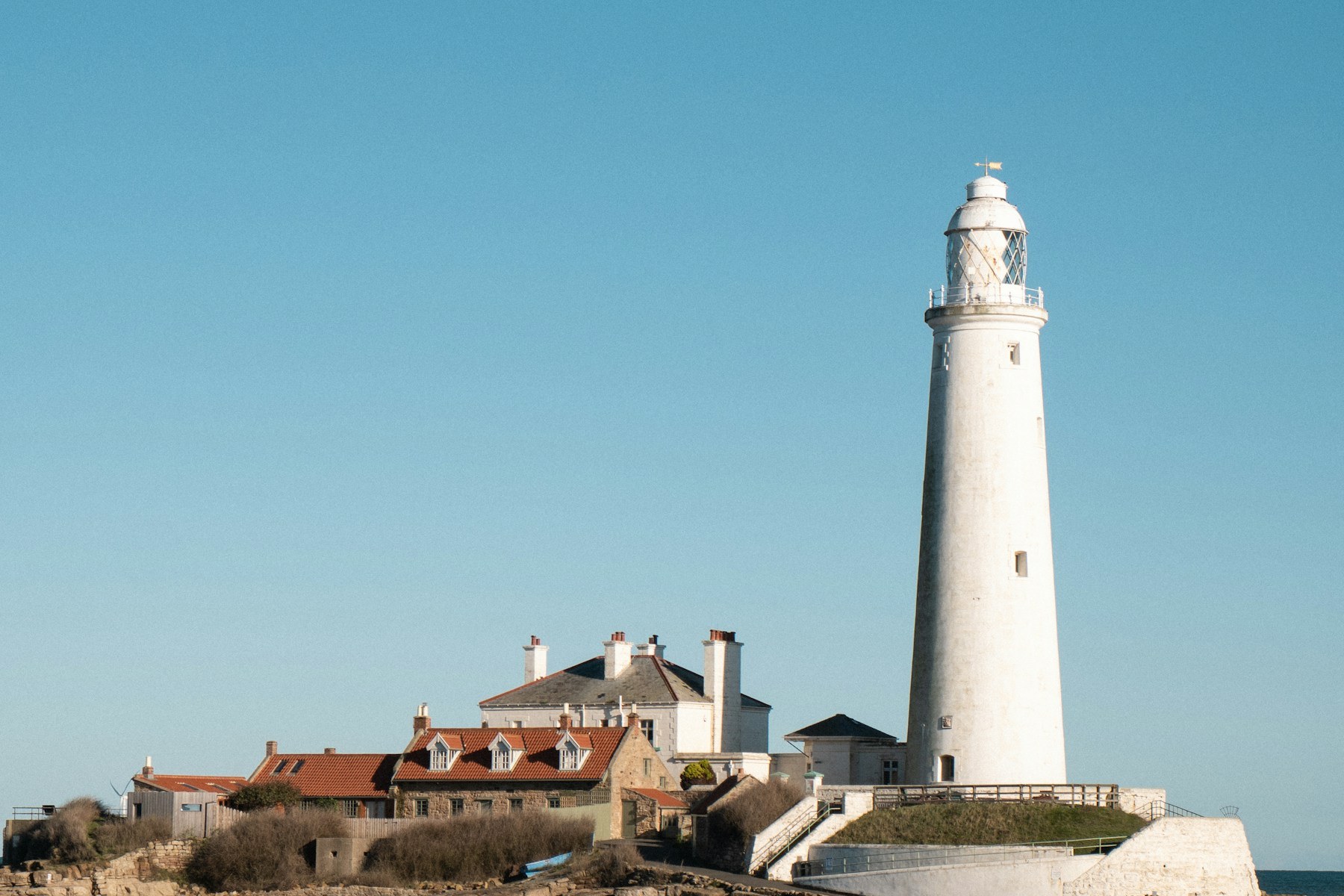 St Mary&rsquo;s Lighthouse at Whitley Bay, near Refined Medical Aesthetics in Seaton Delaval.