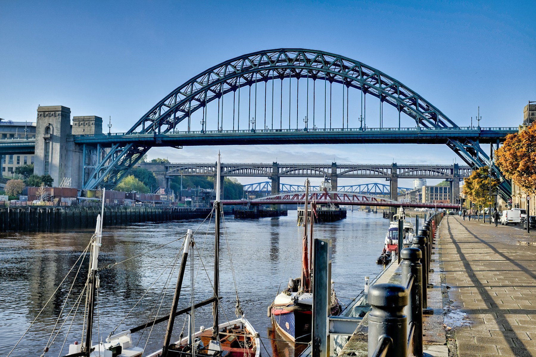 The Tyne Bridge in Newcastle upon Tyne, the city served by Refined Medical Aesthetics.