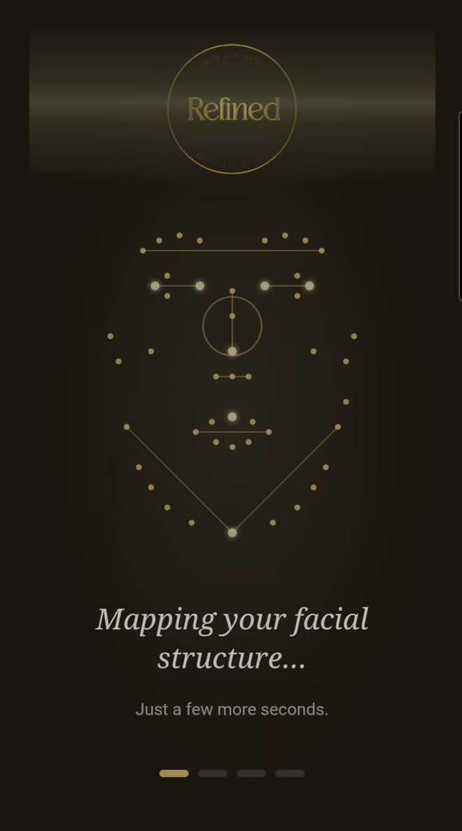 Preview of the Refined Face Scan guided capture