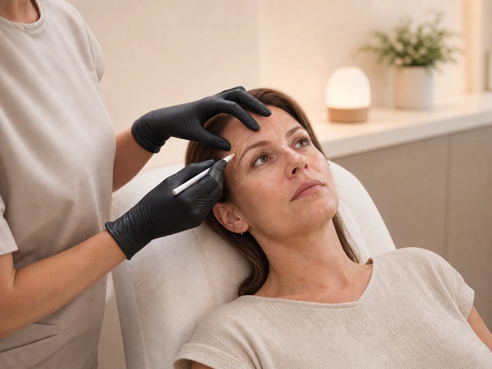 Nurse-led anti-wrinkle consultation at Refined Medical Aesthetics, Seaton Delaval.