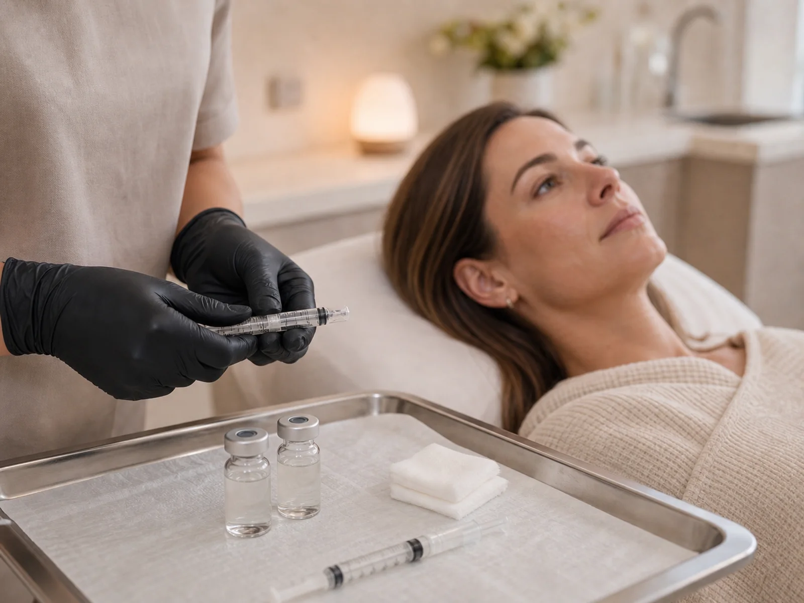 Polynucleotide treatment preparation at Refined Medical Aesthetics, Seaton Delaval.